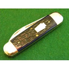 Schatt & Morgan Titusville PA. Blue Bone Sunfish Knife - NIB Schatt & Morgan Titusville PA. Blue Bone Sunfish Knife - NIB