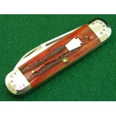 Schatt & Morgan Titusville PA. 2005 Fireoak Bone Sunfish Knife - NIB Schatt & Morgan Titusville PA. 2005 Fireoak Bone Sunfish Knife - NIB