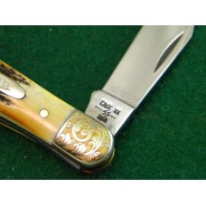 Case XX SS USA 7 Dot (1983) Stag 5383 Whittler Knife Case XX SS USA 7 Dot (1983) Stag 5383 Whittler Knife