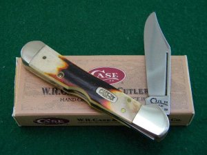 Case XX USA 1999 Red Stag 51549L SS Copperlock Knife - NIB