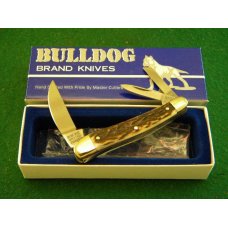 Bulldog Brand Solingen Germany Stag Wharncliffe Whittler Knife - NIB Bulldog Brand Solingen Germany Stag Wharncliffe Whittler Knife - NIB