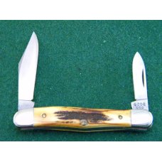 Case XX SS USA 5208 SSP 10 Dot (1980) 75th Anniversary Stag Half Whittler Knife - Mint Case XX SS USA 5208 SSP 10 Dot (1980) 75th Anniversary Stag Half Whittler Knife - Mint