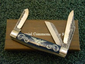 Parker Bicentennial Commemorative Stockman Knife 1775-1975 