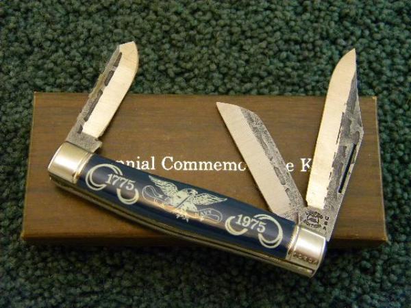Parker Bicentennial Commemorative Stockman Knife 1775-1975 Parker Bicentennial Commemorative Stockman Knife 1775-1975