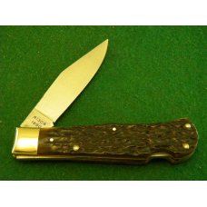 Remington UMC USA 1990 Genuine Bone R1306 Silver Bullet Tracker Lockback Knife - NIB Remington UMC USA 1990 Genuine Bone R1306 Silver Bullet Tracker Lockback Knife - NIB