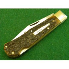 Remington UMC USA 1990 Genuine Bone R1306 Silver Bullet Tracker Lockback Knife - NIB Remington UMC USA 1990 Genuine Bone R1306 Silver Bullet Tracker Lockback Knife - NIB