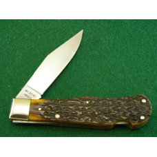 Remington UMC USA 1990 Genuine Bone R1306 Silver Bullet Tracker Lockback Knife - NIB Remington UMC USA 1990 Genuine Bone R1306 Silver Bullet Tracker Lockback Knife - NIB