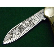 Remington USA Genuine Stag 2003 Wildlife Series Canoe Knife - NIB Remington USA Genuine Stag 2003 Wildlife Series Canoe Knife - NIB