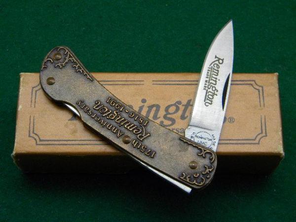 Remington UMC USA RC15M Shotgun 175th Anniversary Lockback Knife - NIB Remington UMC USA RC15M Shotgun 175th Anniversary Lockback Knife - NIB