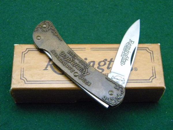 Remington UMC USA RC15M Shotgun 175th Anniversary Lockback Knife - NIB Remington UMC USA RC15M Shotgun 175th Anniversary Lockback Knife - NIB