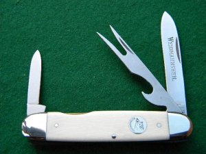Weidmannsheil Solingen Germany Ivory Take Apart Hobo Knife