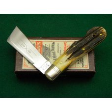 Schatt & Morgan Titusville PA. 1995 Stag 03161C Cotton Sampler Knife - NIB Schatt & Morgan Titusville PA. 1995 Stag 03161C Cotton Sampler Knife - NIB