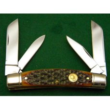 Canal Street Cutlery Co. Caramel Aberdeen Bone Congress Knife - 1 of 50 - NIB Canal Street Cutlery Co. Caramel Aberdeen Bone Congress Knife - 1 of 50 - NIB