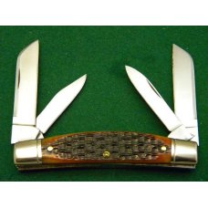 Canal Street Cutlery Co. Caramel Aberdeen Bone Congress Knife - 1 of 50 - NIB Canal Street Cutlery Co. Caramel Aberdeen Bone Congress Knife - 1 of 50 - NIB