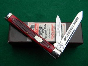 Schatt & Morgan Titusville PA. 1992 Bone Gateway Area Knife Club Doctor's Knife - NIB