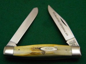Case XX Stainless USA 1 Dot (1979) Bradford Centennial Stag 5275 SP SSP Moose Knife