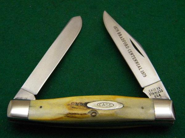 Case XX Stainless USA 1 Dot (1979) Bradford Centennial Stag 5275 SP SSP Moose Knife Case XX Stainless USA 1 Dot (1979) Bradford Centennial Stag 5275 SP SSP Moose Knife