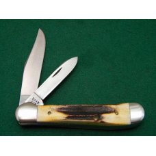 Case XX Stainless USA 1 Dot (1979) Bradford Centennial Stag 5249 SSP Copperhead Knife Case XX Stainless USA 1 Dot (1979) Bradford Centennial Stag 5249 SSP Copperhead Knife