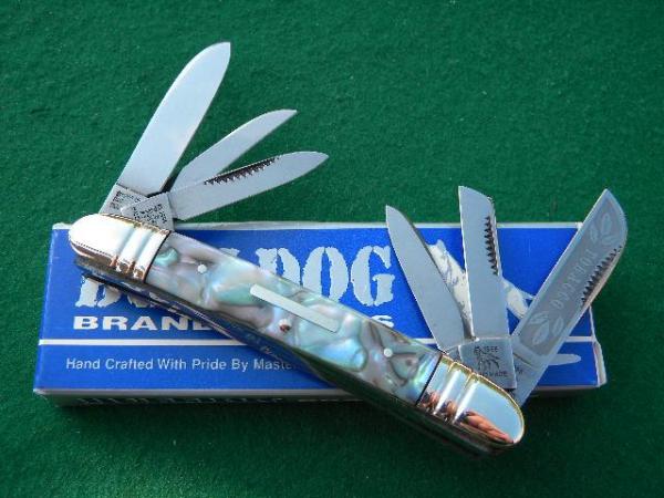 Bulldog Brand Solingen Germany 1998 Celluloid 6 Blade Congress Tobacco Knife - NIB Bulldog Brand Solingen Germany 1998 Celluloid 6 Blade Congress Tobacco Knife - NIB