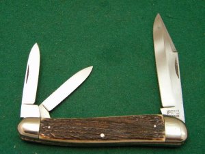Hoffritz NY Germany Big Stag Whittler Knife