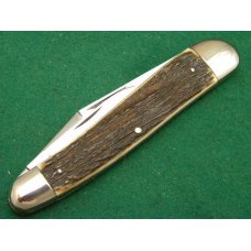 Hoffritz NY Germany Big Stag Whittler Knife