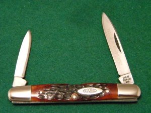 Case XX Stainless USA 10 Dot (1970) Bone 06263 SSP Eisenhower Knife