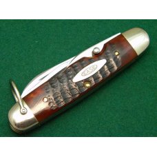Case XX USA 9 Dot (1971) Bone 6445R Utility / Scout Knife Case XX USA 9 Dot (1971) Bone 6445R Utility / Scout Knife