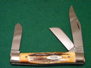 Case XX USA 10 Dot (1970) Stag 5375 Stockman Knife