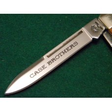Case Bros. Cutlery Co. USA 2004 Chestnut Bone 6215 SS Gunstock Knife - NIB Case Bros. Cutlery Co. USA 2004 Chestnut Bone 6215 SS Gunstock Knife - NIB