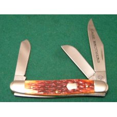 Case Bros. Cutlery Co. USA Chestnut Bone 6347 SS Stockman Knife - NIB Case Bros. Cutlery Co. USA Chestnut Bone 6347 SS Stockman Knife - NIB
