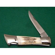 Schrade Wostenholm IXL Sheffield England Stag Lockback - MIB Schrade Wostenholm IXL Sheffield England Stag Lockback - MIB