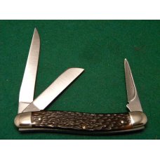 Schrade USA 899 Delrin Stockman Knife w/Punch