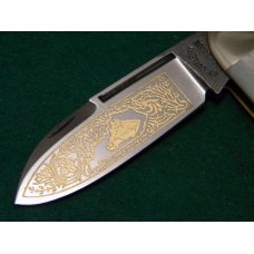 Kentucky Cutlery Association Germany Pearl Whittler Knife - 1st Club Knife Kentucky Cutlery Association Germany Pearl Whittler Knife - 1st Club Knife