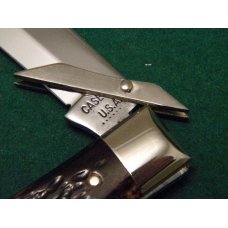 Case XX USA 6 Dot (1974) Bone 6111 1/2 Reddish Bone Lockback Cheetah Style Knife Case XX USA 6 Dot (1974) Bone 6111 1/2 Reddish Bone Lockback Cheetah Style Knife