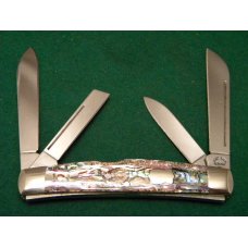 Case Bros. Cutlery Co. USA SS Paua 84052 Congress Knife - NIB Case Bros. Cutlery Co. USA SS Paua 84052 Congress Knife - NIB