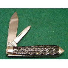 Winchester Trademark USA 1987 Bone 2857 Torpedo Jack Knife - NIB Winchester Trademark USA 1987 Bone 2857 Torpedo Jack Knife - NIB