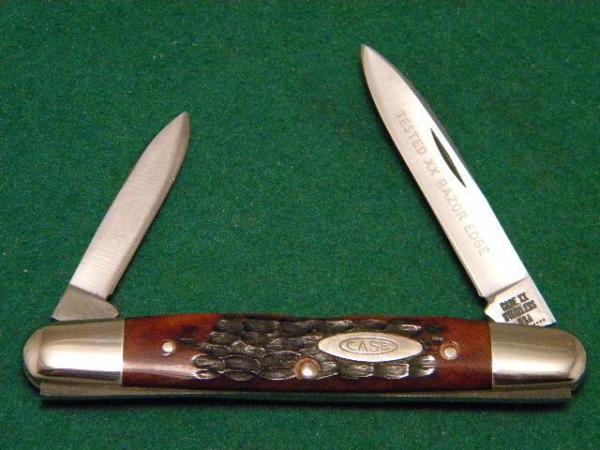Case XX Stainless USA 10 Dot (1970) Bone 06263 SSP Eisenhower Knife Case XX Stainless USA 10 Dot (1970) Bone 06263 SSP Eisenhower Knife