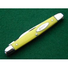 Case XX USA 8 Dot (1972) 3201 Yellow Composition Pen - Mint Case XX USA 8 Dot (1972) 3201 Yellow Composition Pen - Mint