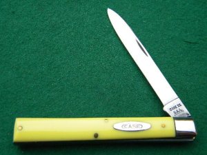 Case XX USA 8 Dot (1972) 3185 Yellow Composition Doctor's Knife
