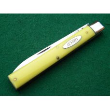 Case XX USA 8 Dot (1972) 3185 Yellow Composition Doctor's Knife Case XX USA 8 Dot (1972) 3185 Yellow Composition Doctor's Knife