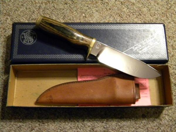 Smith & Wesson USA 6020 Outdoorsman Sheath Knife c.1976
