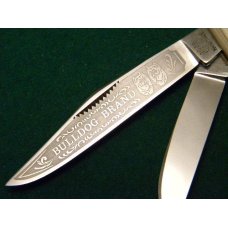 Bulldog Brand Solingen Germany Celluloid Stockman Knife - NIB Bulldog Brand Solingen Germany Celluloid Stockman Knife - NIB