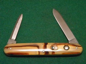 Schrade Cut. Co. Walden NY Double Switch Blade Knife