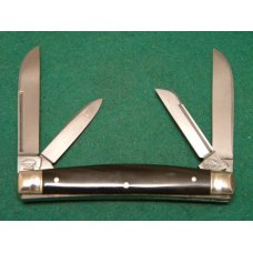 Fight'n Rooster Frank Buster Celebrated Cutlery Germany Horn 4 Blade Congress Knife - Rare Fight'n Rooster Frank Buster Celebrated Cutlery Germany Horn 4 Blade Congress Knife - Rare