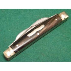 Fight'n Rooster Frank Buster Celebrated Cutlery Germany Horn 4 Blade Congress Knife - Rare Fight'n Rooster Frank Buster Celebrated Cutlery Germany Horn 4 Blade Congress Knife - Rare