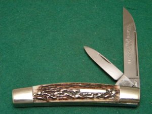 Fight'n Rooster Frank Buster Celebrated Cutlery Germany Stag Irish Congress Jack Knife