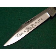 Fight'n Rooster Frank Buster Cutlery Co. Germany Horn 1 Blade Knife