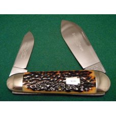 Schatt & Morgan Titusville PA. 2003 Bone 042213 Sunfish Knife 1 of 600 - NIB Schatt & Morgan Titusville PA. 2003 Bone 042213 Sunfish Knife 1 of 600 - NIB