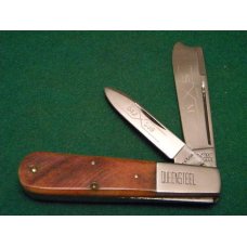 Schatt & Morgan Titusville PA. 1991 Bone 042369 One Arm Razor Barlow Knife - NIB Schatt & Morgan Titusville PA. 1991 Bone 042369 One Arm Razor Barlow Knife - NIB