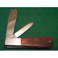 Schatt & Morgan Titusville PA. 1991 Bone 042369 One Arm Razor Barlow Knife - NIB Schatt & Morgan Titusville PA. 1991 Bone 042369 One Arm Razor Barlow Knife - NIB
